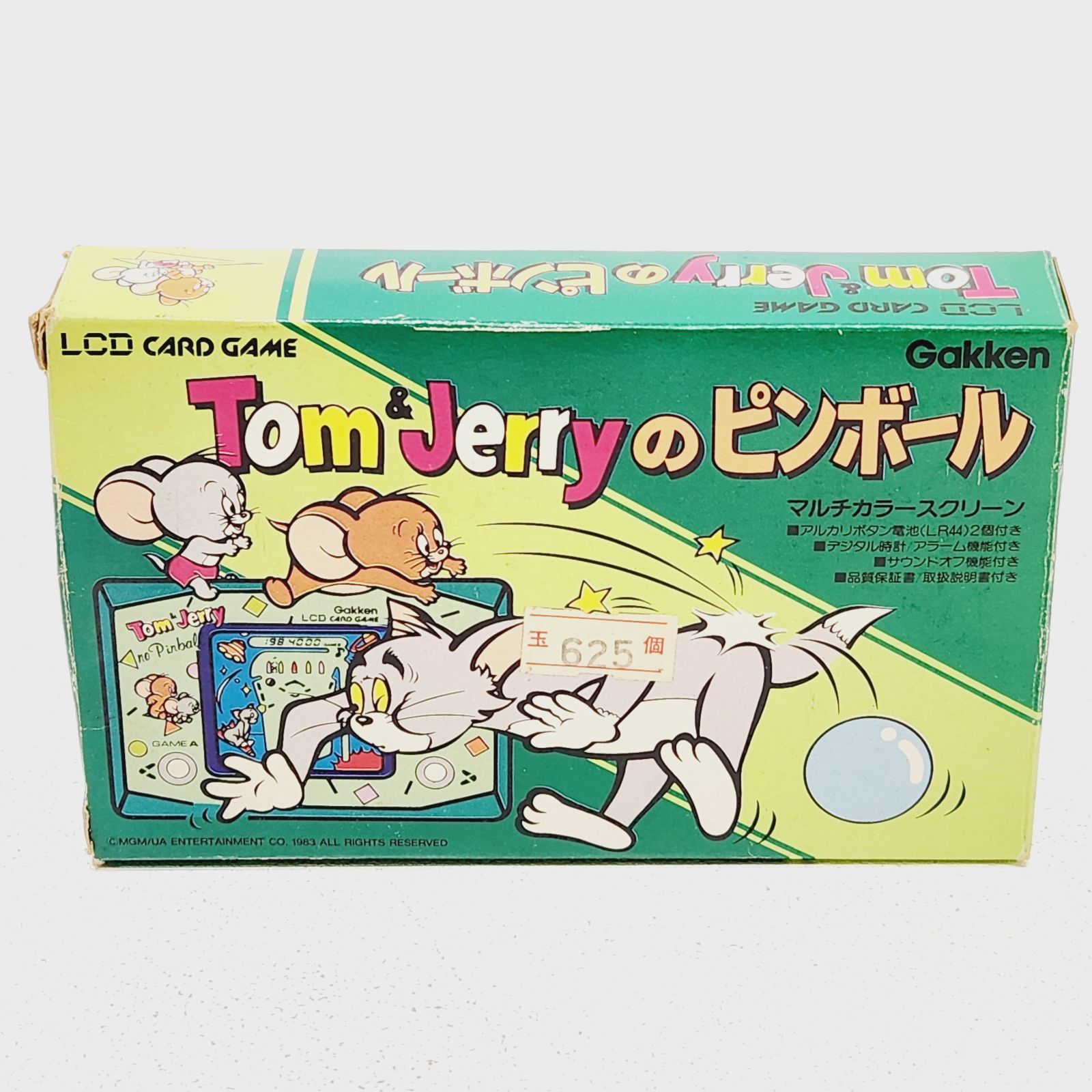 トム＆ジェリーのピンボール 本体のみ 動作確認済み 学研 LCDゲーム