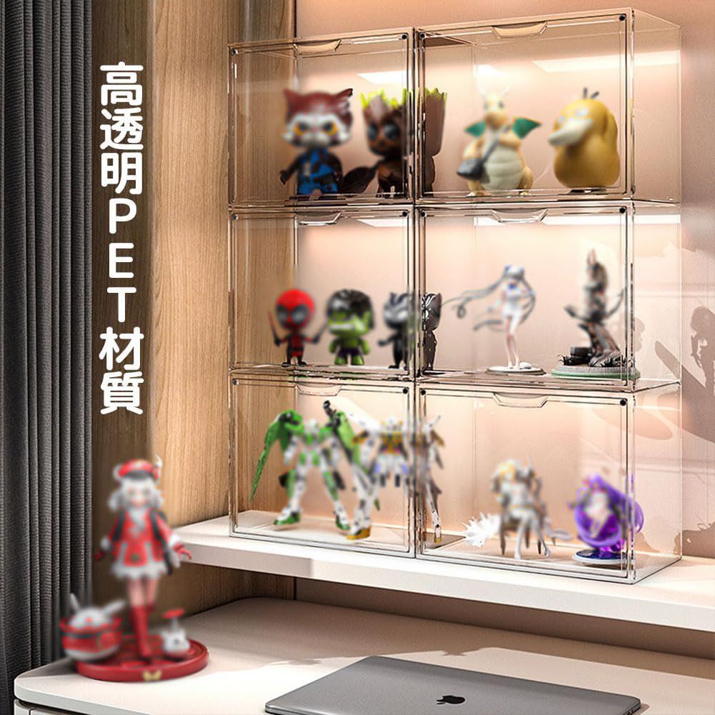 ディスプレイ　ラック　ケース　フィギュア Amazon｜フィギュアラック 大容量 HD透明 フィギュアケース