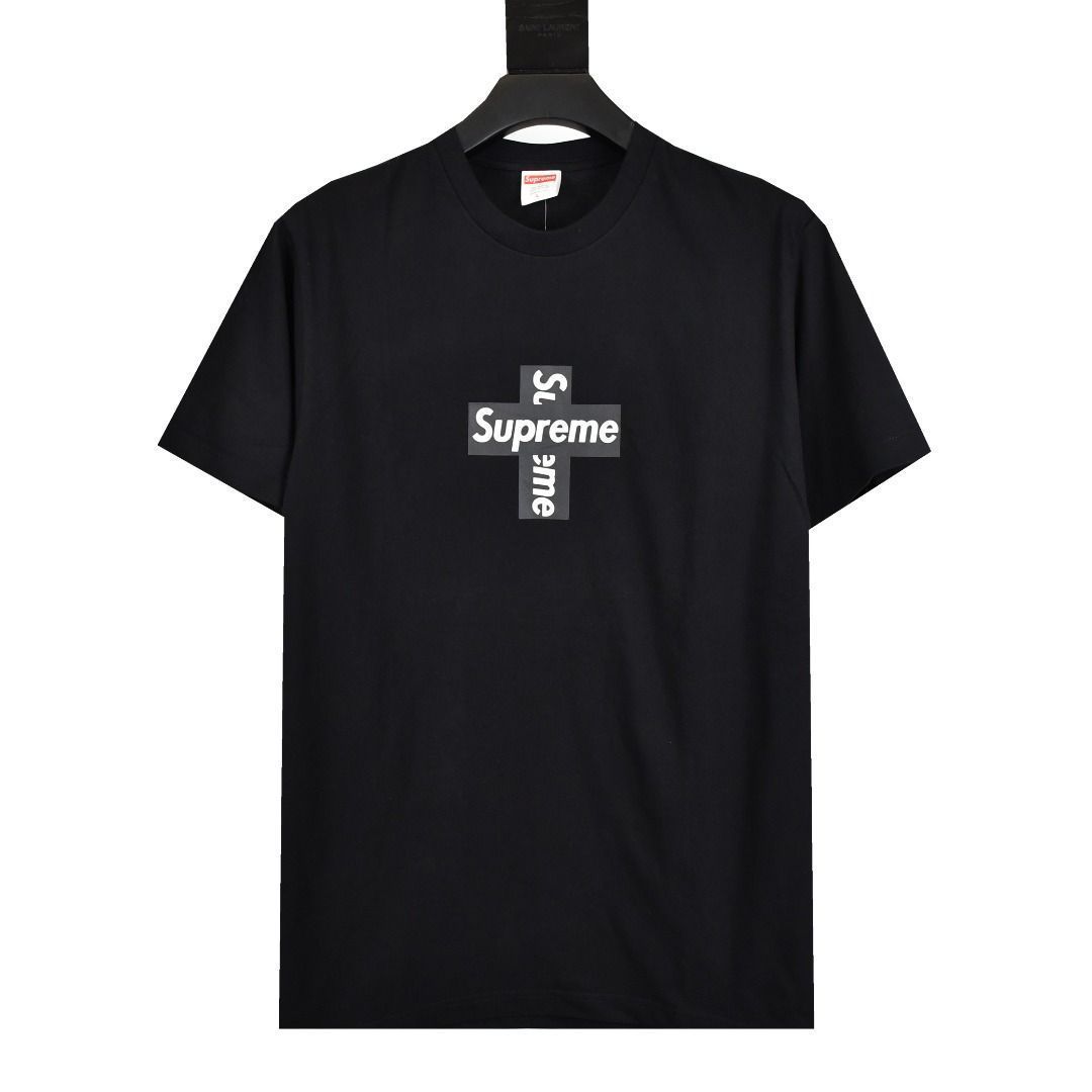Supreme クロスボックスロゴTシャツ - メルカリ