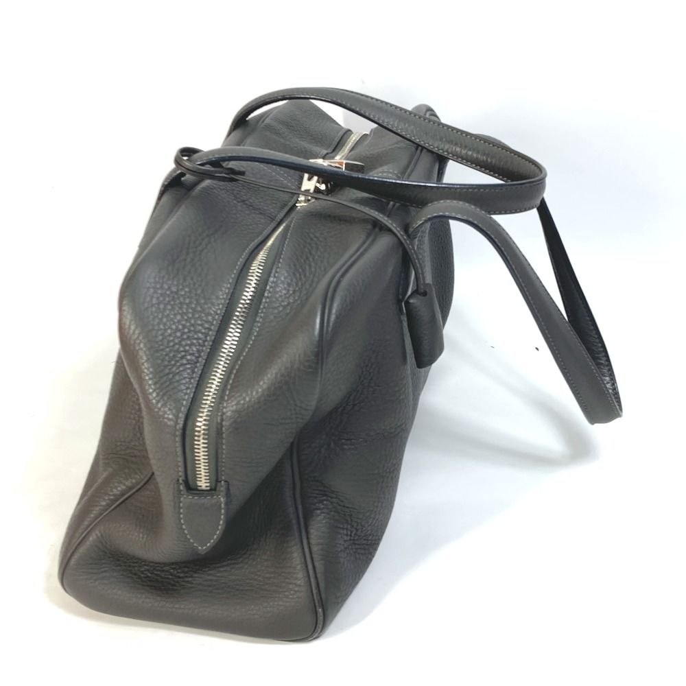 HERMES　ヴィクトリア35　トリヨンクレマンス　ボストンバッグ HERMES エルメス ヴィクトリア35 トリヨンクレマンス トスカ/SV
