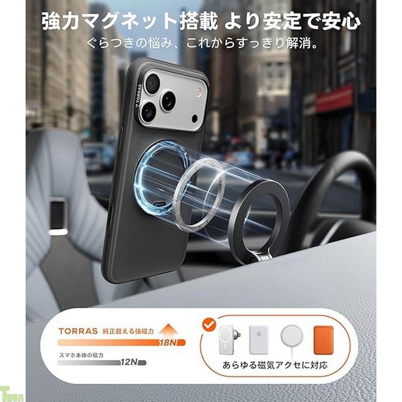 カメラコントロールボタン付き