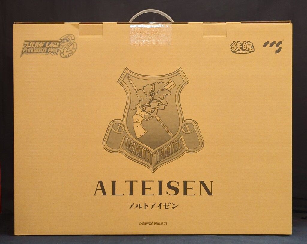 【未開封】 CCSTOYS アルトアイゼン 修正台座つき CCSTOYS 鉄魄 スーパーロボット大戦OG アルトアイゼン 修正台座