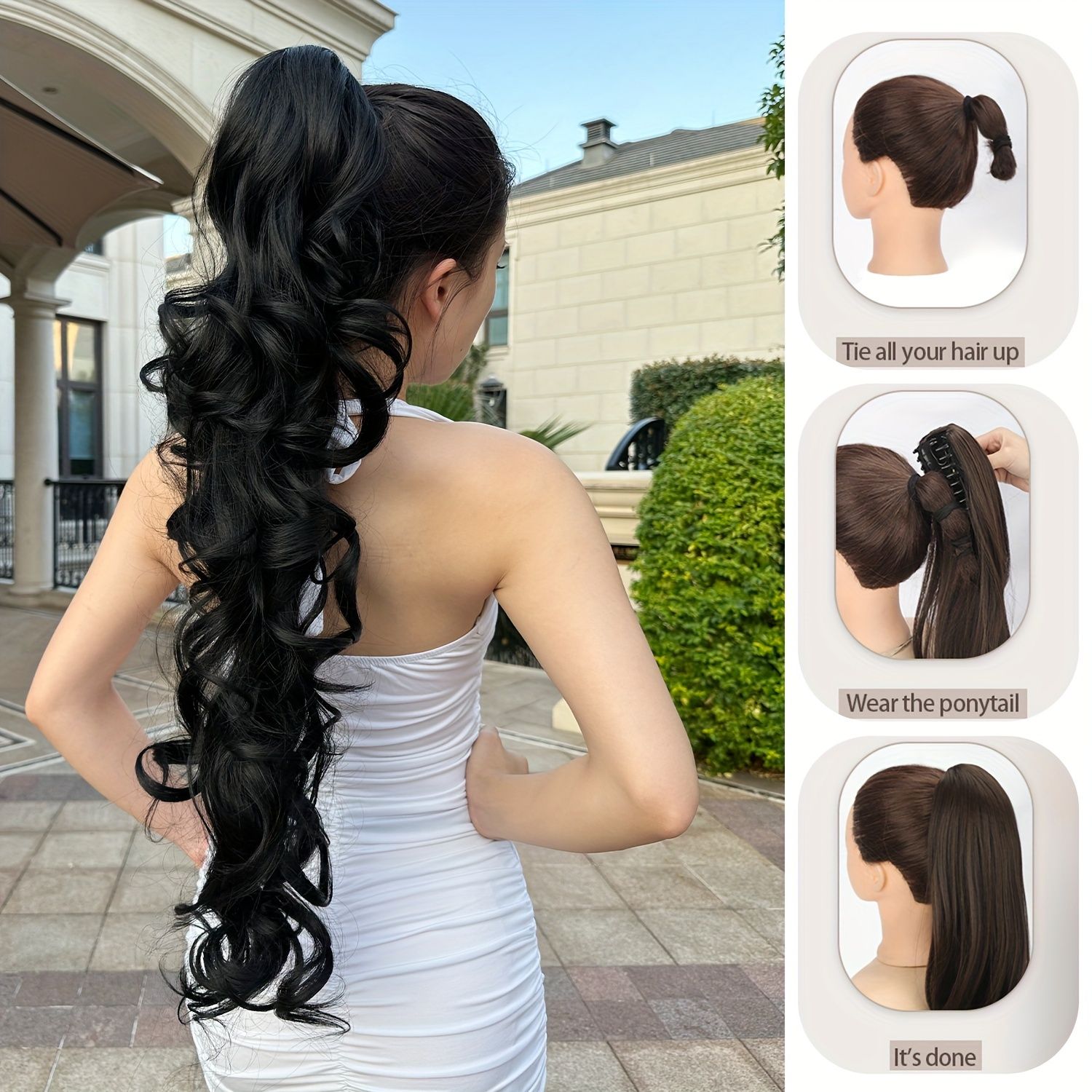 | ソフトなヘアテクスチャー