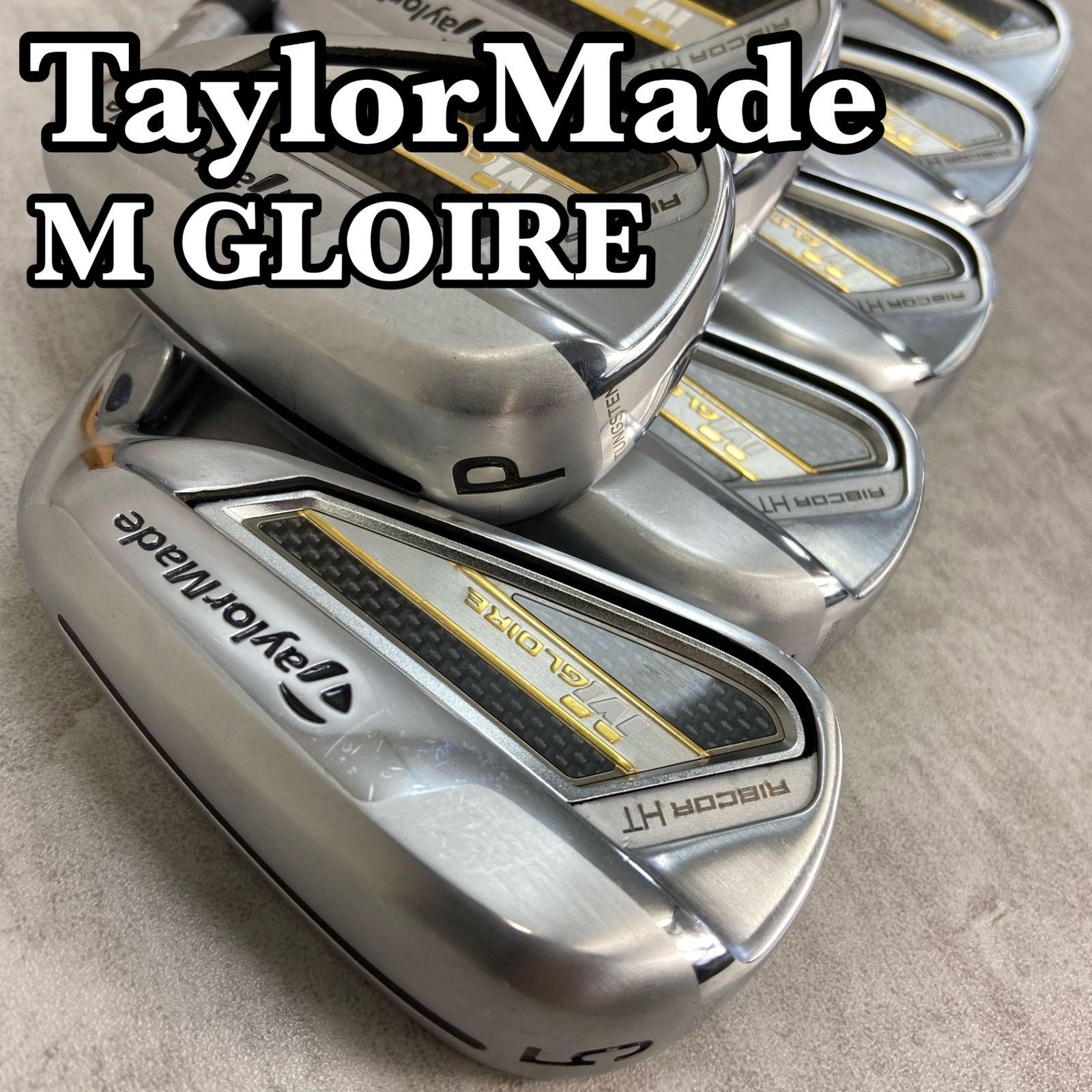 TaylorMade テーラーメイド M GLOIRE グローレ メンズアイアン7本セット カーボン R 右利き用 ハーフキャビティー - メルカリ