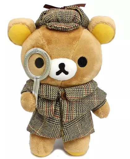 中古】ぬいぐるみ リラックマ 探偵＆怪盗スタイル あつめてぬいぐるみ