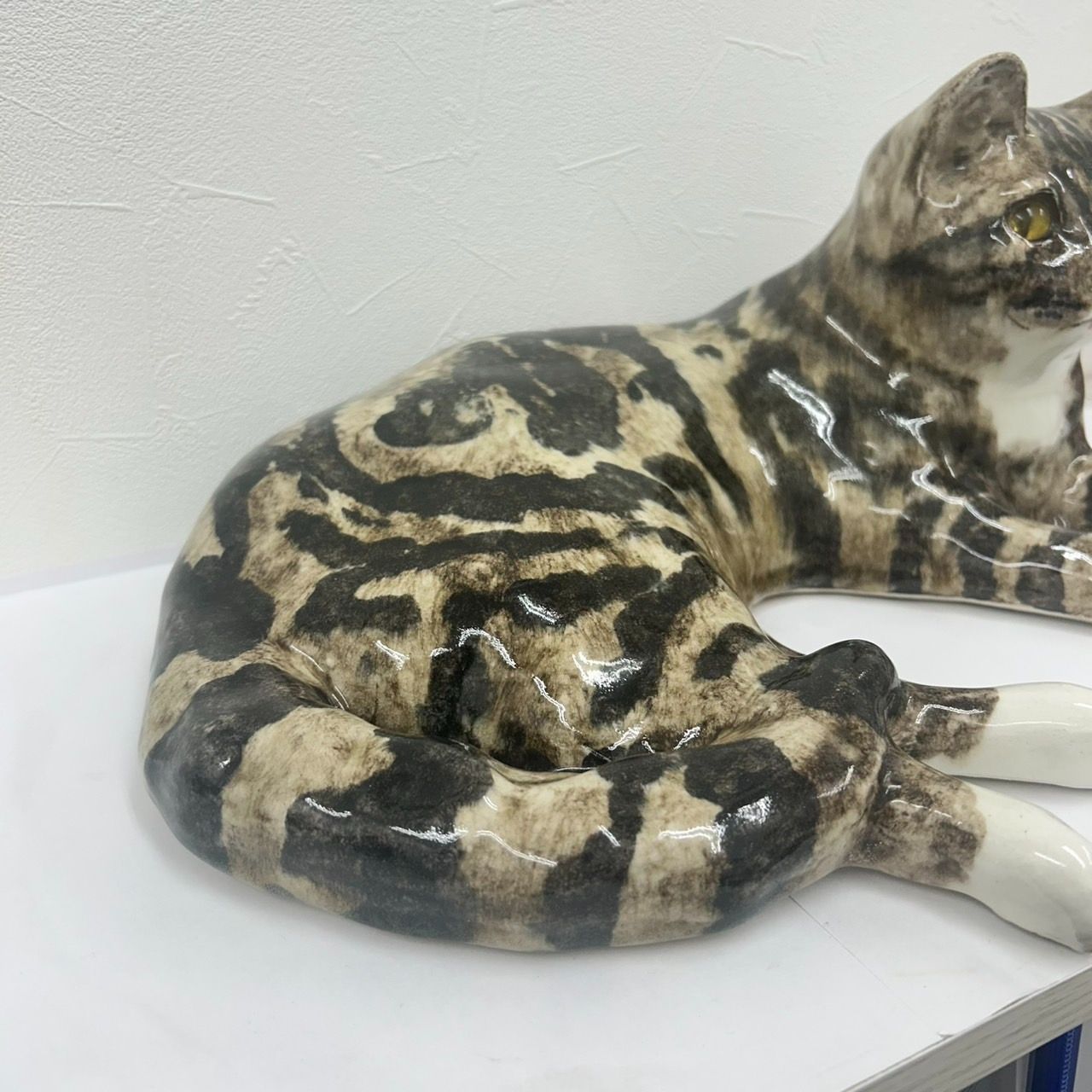 美品】ウィンスタンレイキャット ケンジントンキャット 置物 猫