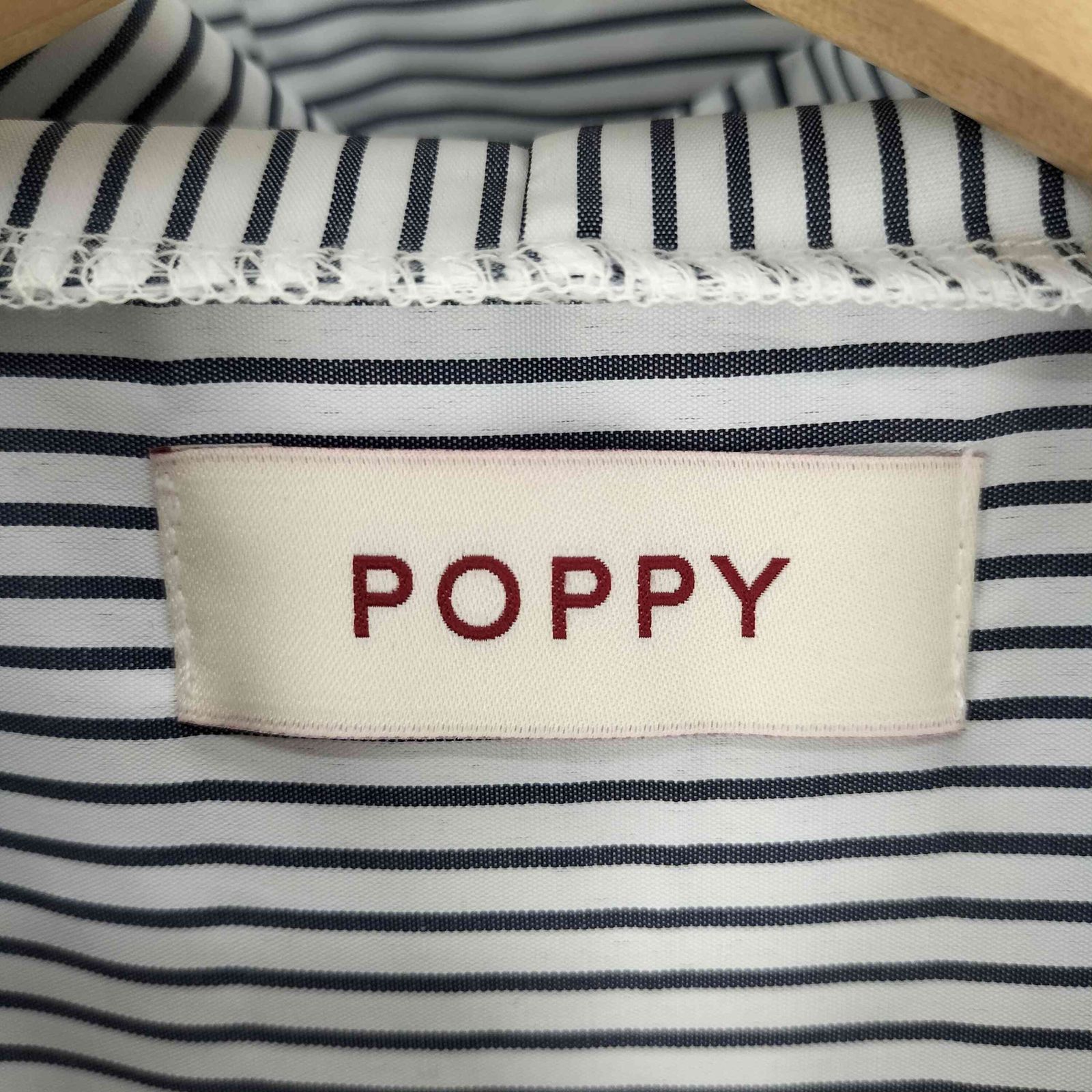 ポピートーキョー poppy tokyo ストライプフーディーティアードワンピ レディース JPN：S