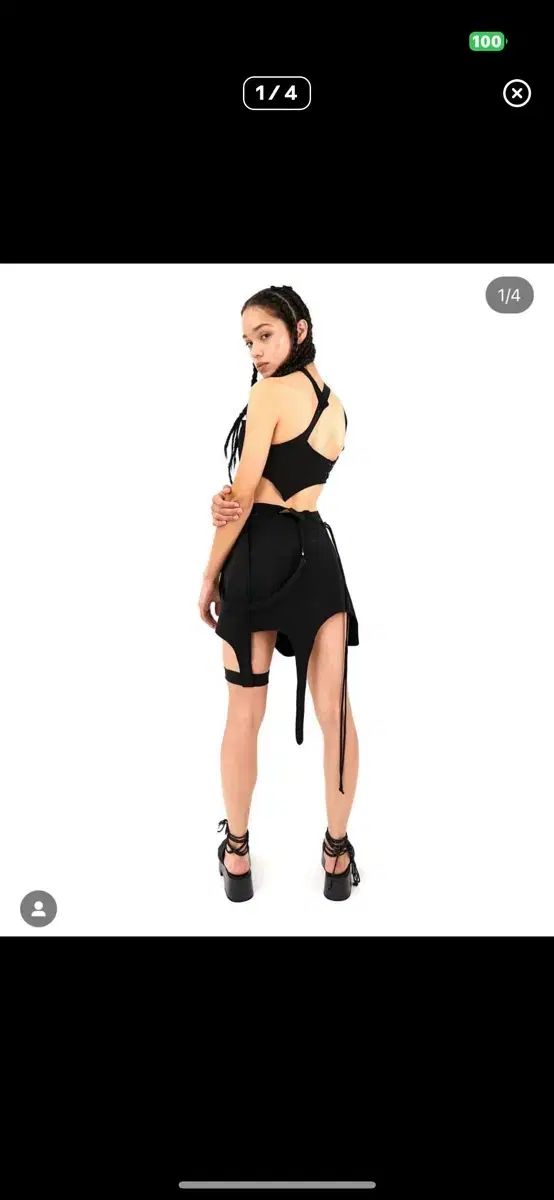 HYEIN SEO ヘインソ ガーター スカート