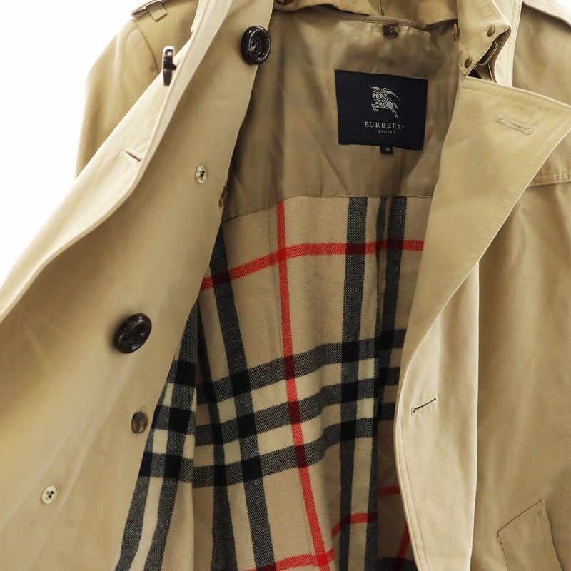 バーバリー ロンドン BURBERRY LONDON トレンチコート ロング丈