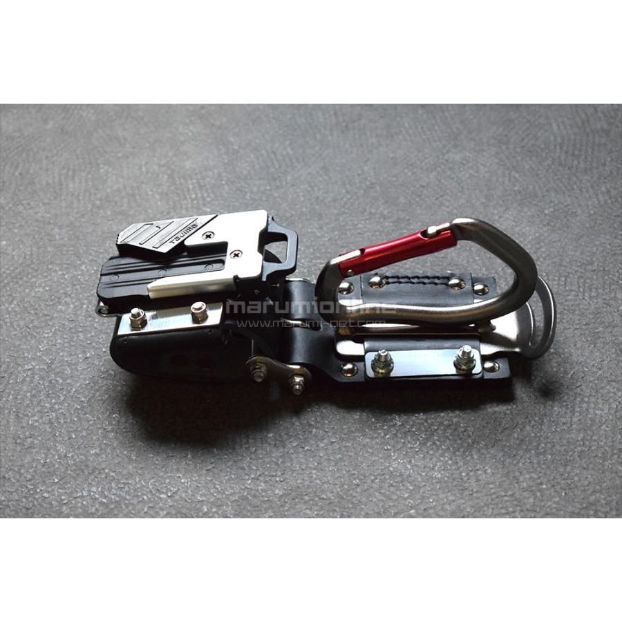 み価格 ニックス KNICKS チェーンタイプ金属セフ カラビナ ホルダーセット カラビナの色 ガンメタ×レッド BRIGHTFACE_UK