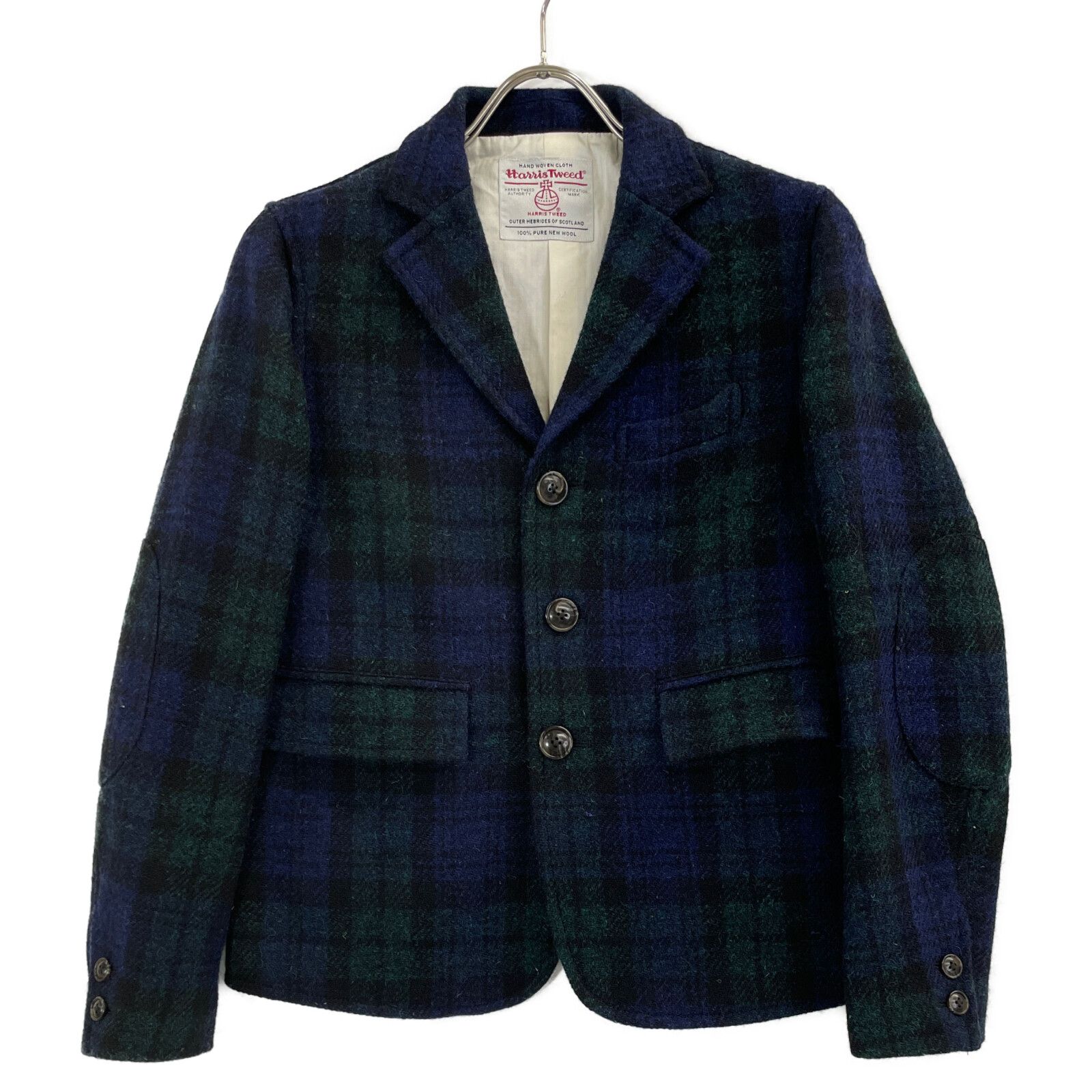 ビームスボーイ　ハリスツイード　セットアップ　ジャケット　パンツ　23FW BEAMS ビームス 【美品】BEAMS BOYビームスボーイxHARRIS TWEED
