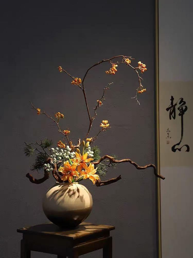 装飾モデルルームホテルの花の装飾中国の芸術の装飾