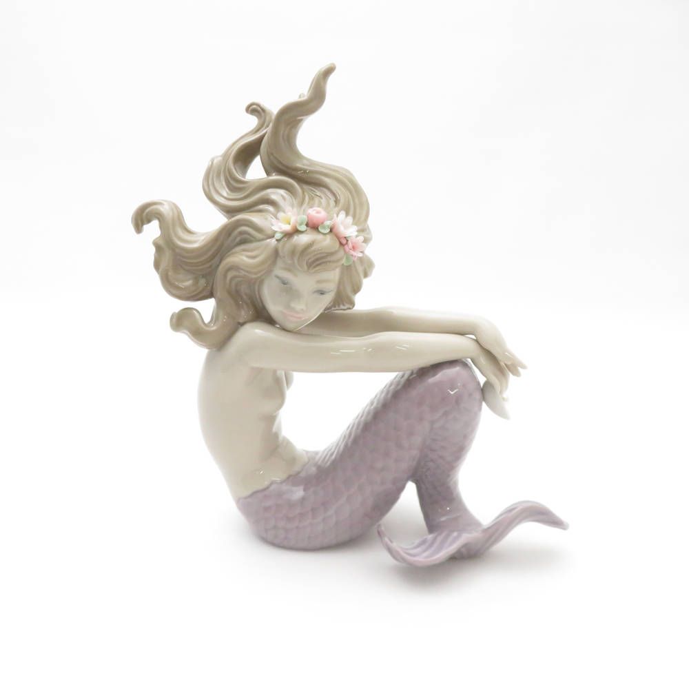 LLADRO　リヤドロ　フィギュリン　可愛いアイリス 美品 LLADRO リヤドロ 1413 イリュージョン フィギュリン 1点