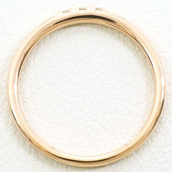 4℃ K10PG リング ring 指輪 8号 ダイヤ 総重量約1.5g - メルカリ