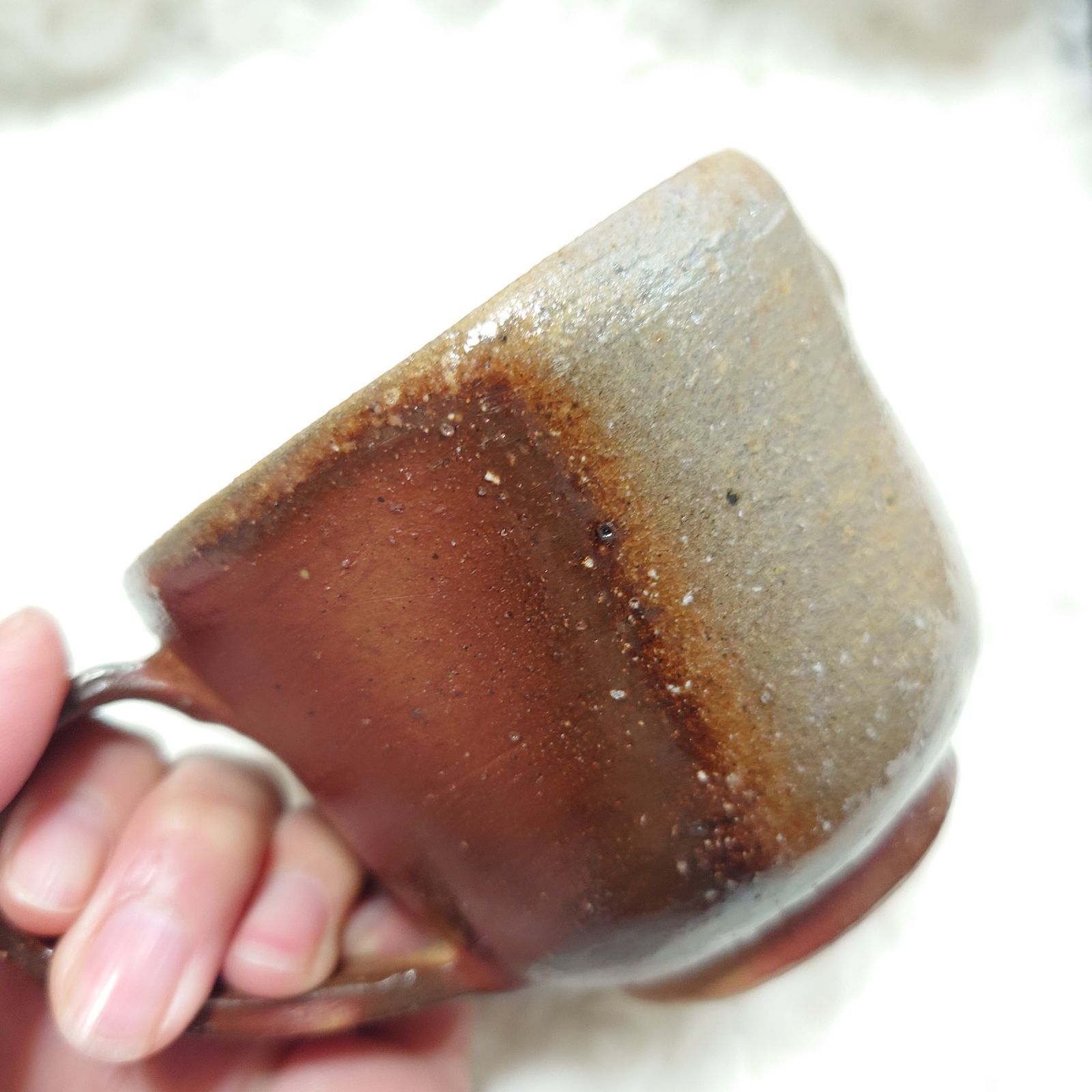 【2579】くまカップ…備前焼 2579】くまカップ…備前焼 - メルカリ