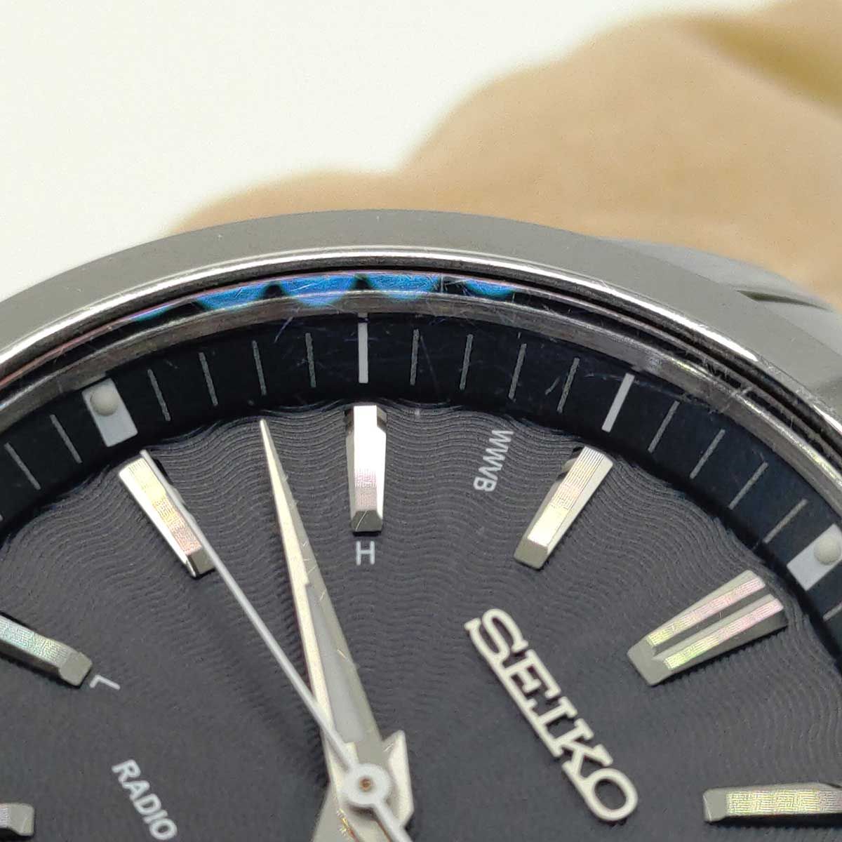 SEIKO ブライツ コンフォテックス 電波ソーラー腕時計 SAGZ077 メンズ ...