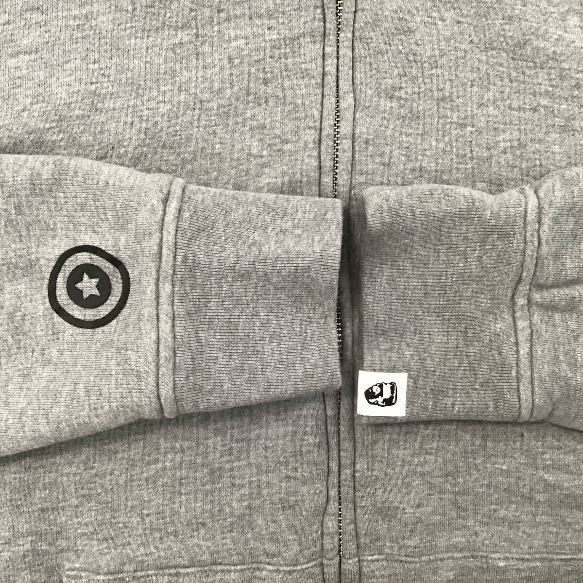 ☆復刻☆ 2nd シャーク パーカー Mサイズ グレー PONR shark full zip