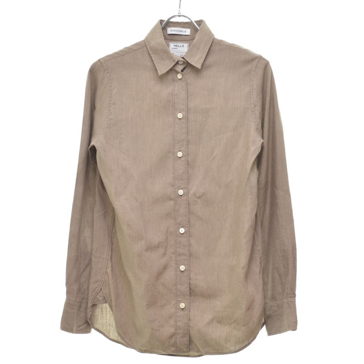 02/M【MADISON BLUE / マディソンブルー】 MB181-5009 MADAME SHIRT