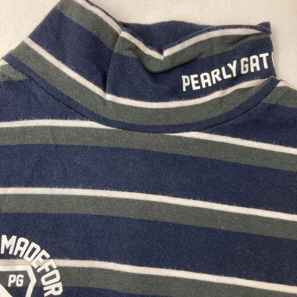 サイズ：1 PEARLY GATES パーリーゲイツ ハイネック 長袖Tシャツ