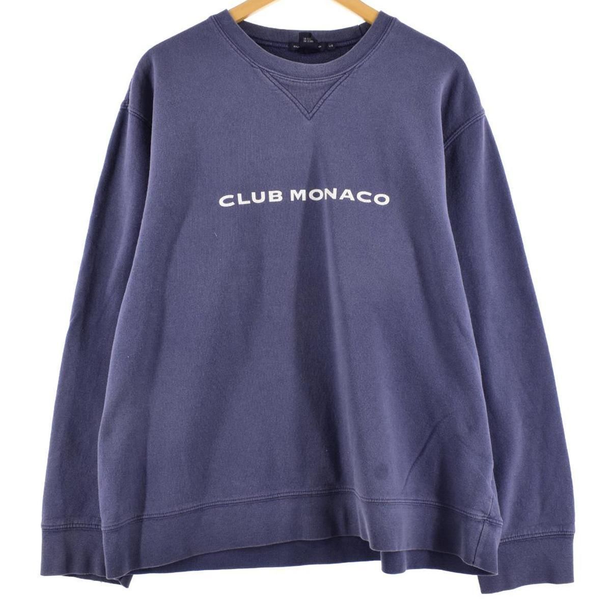 CLUB MONACO プリントスウェットシャツ トレーナー メンズXL ...