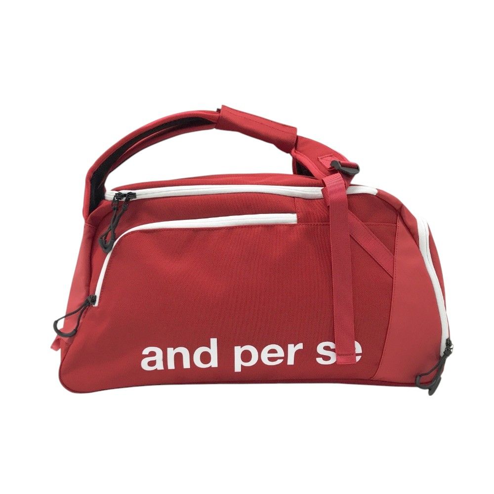 AND PER SE アンパスィ ボストンバッグ レッド系 [240101470888