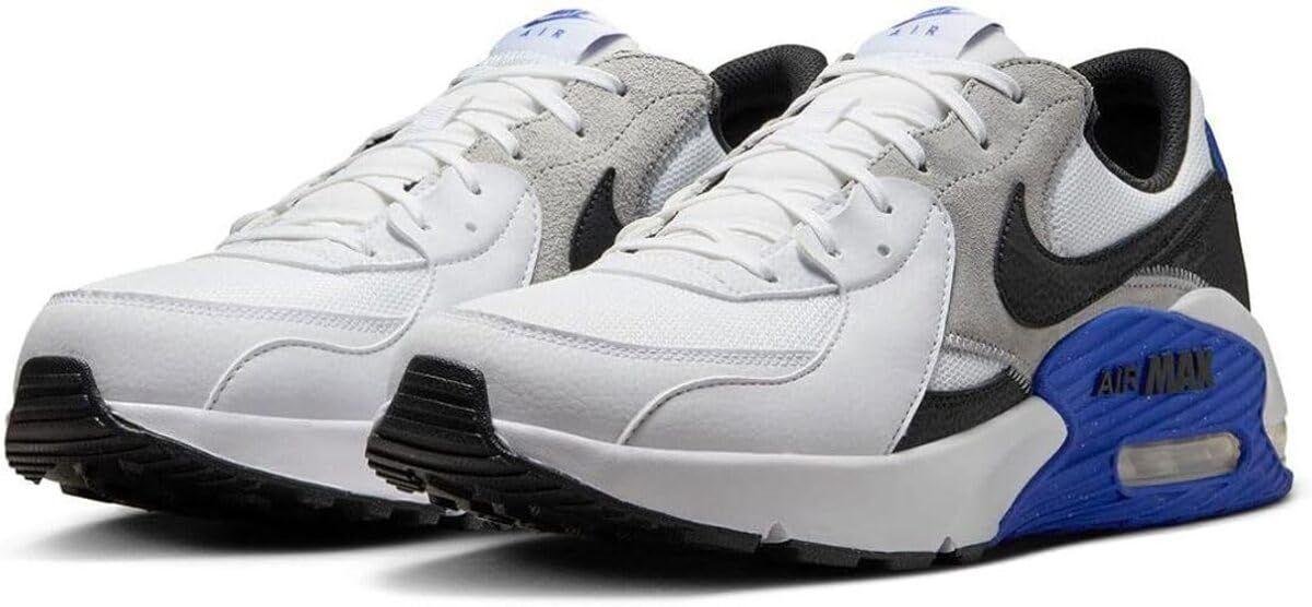 [ナイキ] エア マックス エクシー AIR MAX EXCEE ホワイト/アストロノミーブルー/ウルフグレー/ブラック CD4165-120 26.0cm [26.0 cm]