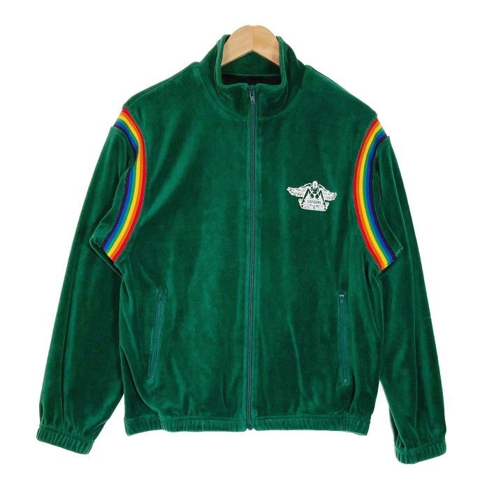 ☆Supreme×HYSTERIC GLAMOUR シュプリーム×ヒステリックグラマー Velour Track Jacket ベロアトラックジャケット  21SS グリーン sizeS - メルカリ