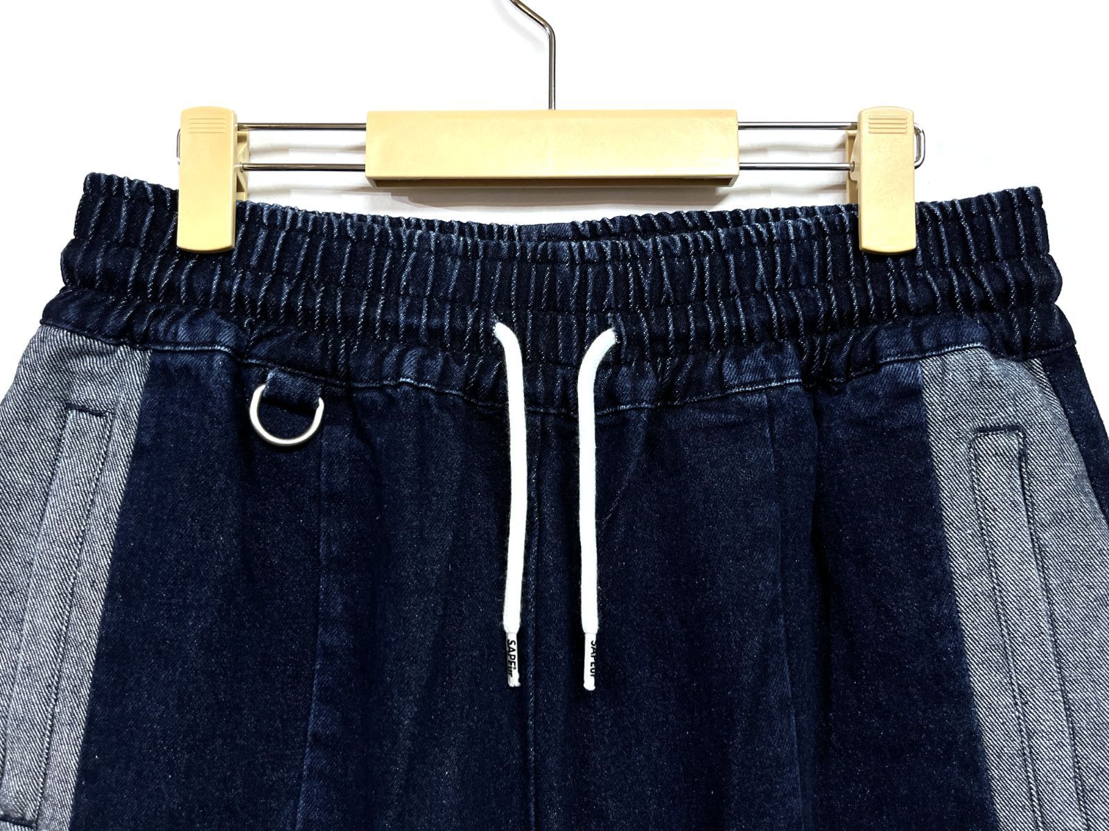 SAPEur|サプール DENIM TRACK PANTS デニム トラックパンツ SAPEur|サプール DENIM TRACK PANTS デニム トラックパンツ