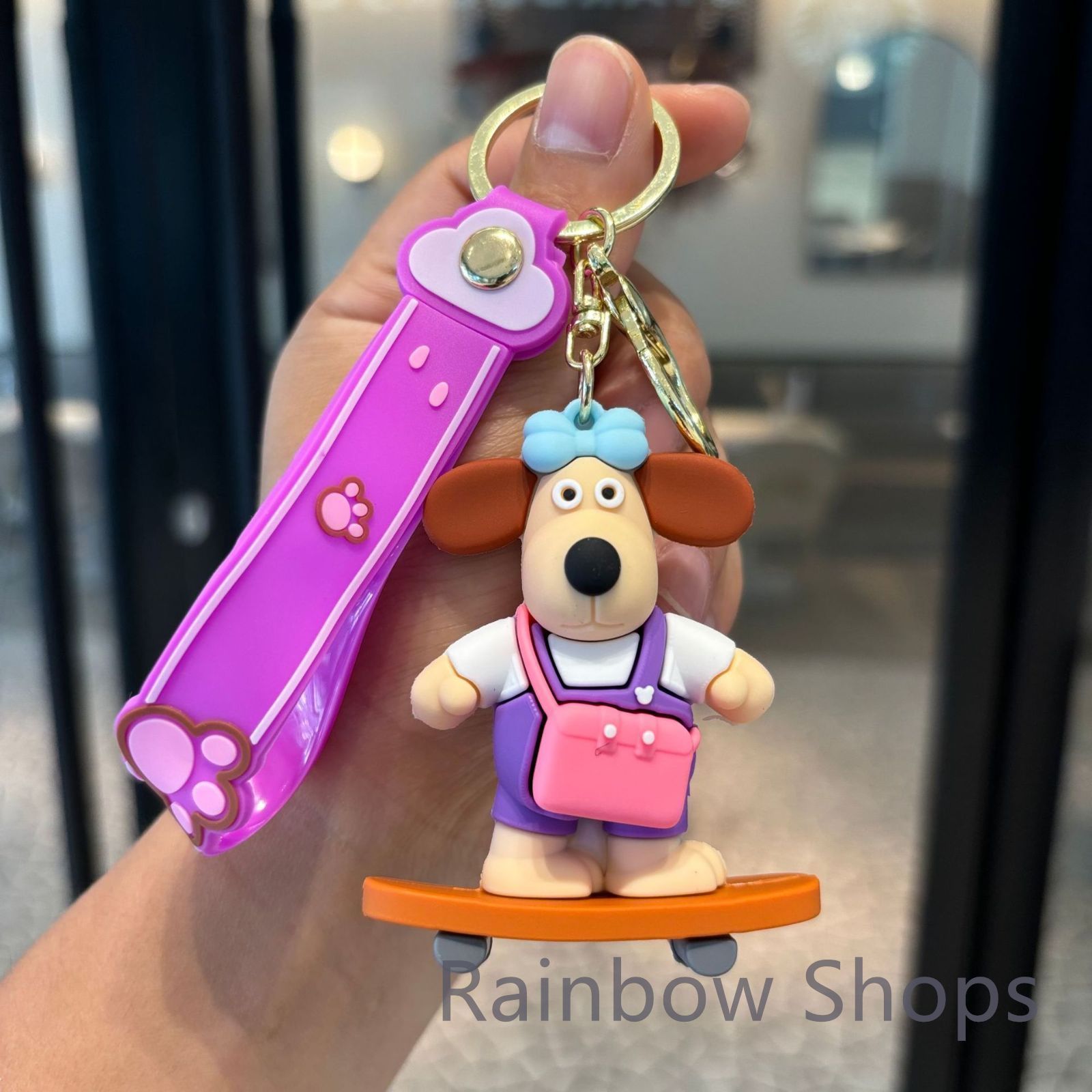新品未使用】掌門狗 キーホルダー フィギュア PVC アクセサリー