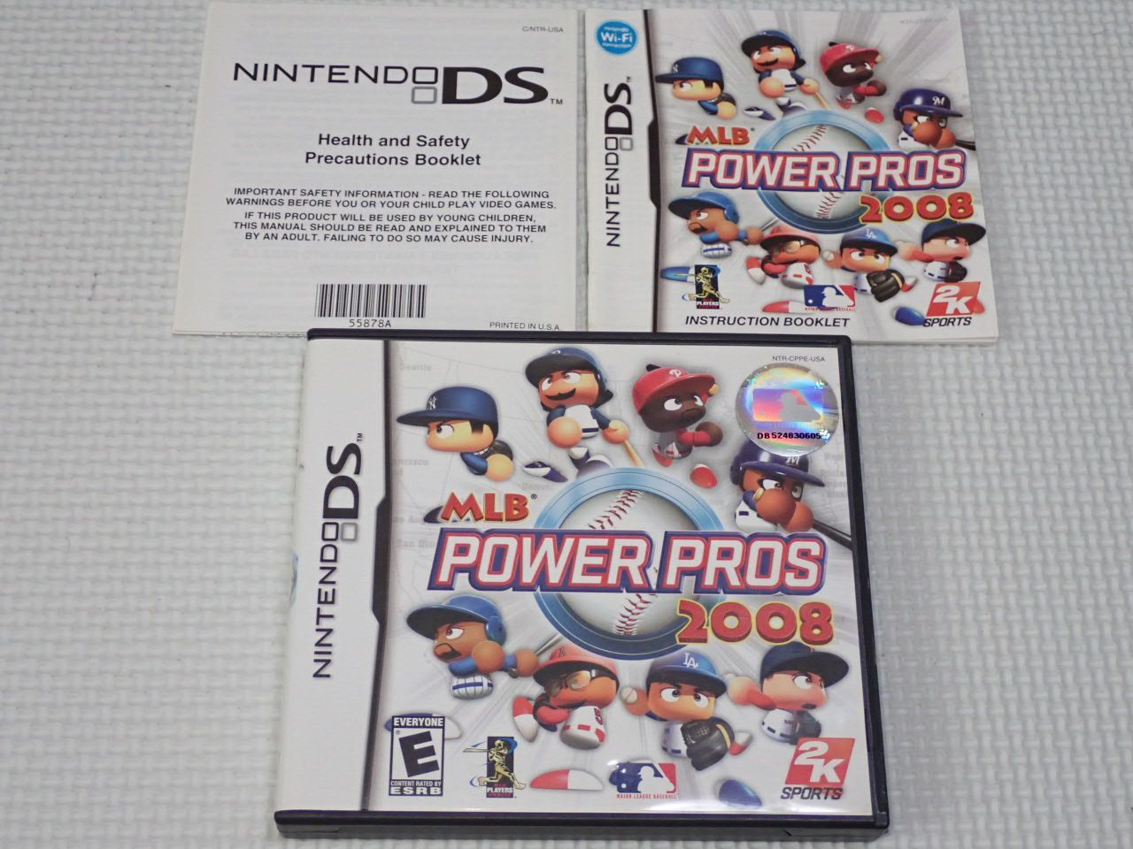 DSMLB POWER PROS 2008 海外版 北米版箱付・説明書付・ソフト付動作確認済