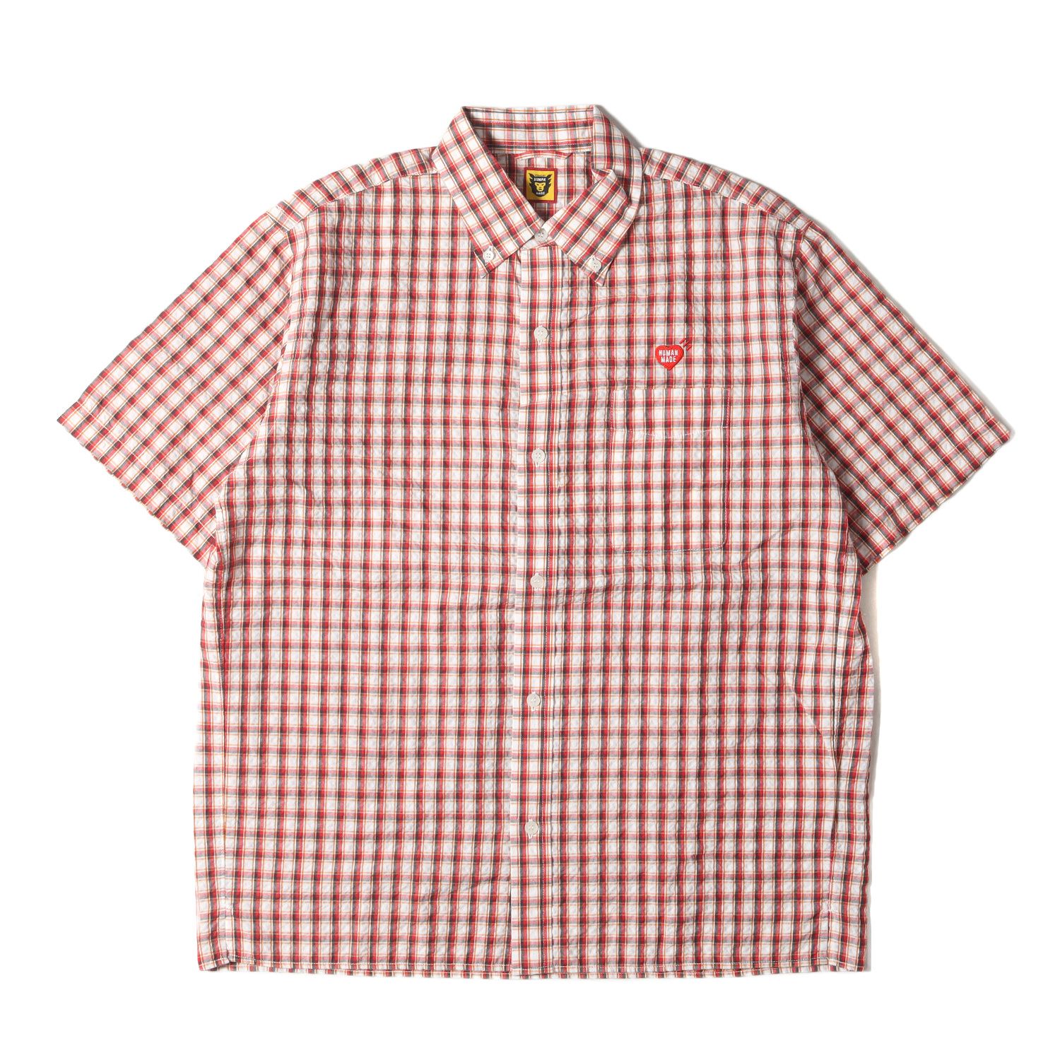 新品 HUMAN MADE ヒューマンメイド シャツ サイズ:L 23SS シア 新品 HUMAN MADE ヒューマンメイド シャツ サイズ:L 23SS シア