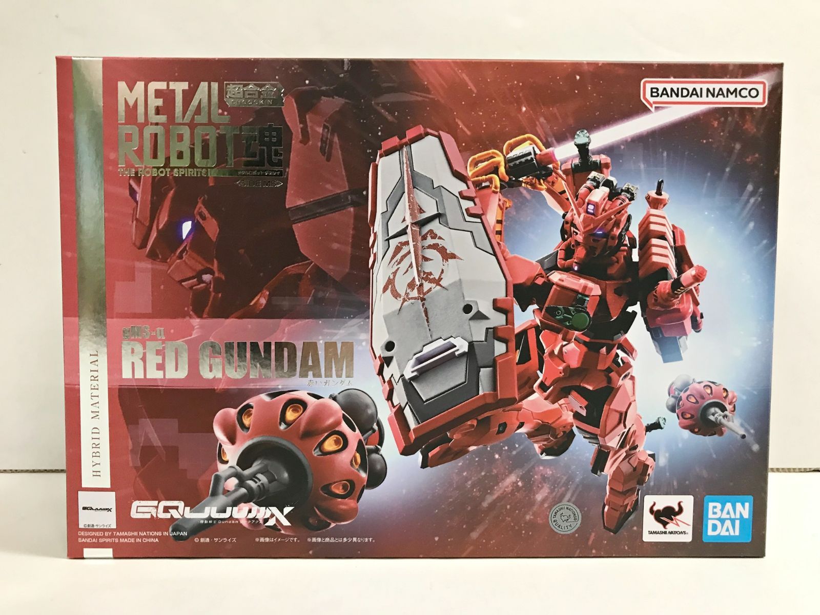 【新品未開封】L ROBOT魂 〈SIDE MS〉 赤いガンダム METAL ROBOT魂 ＜ SIDE MS ＞ 赤いガンダム (完成品) - ホビー