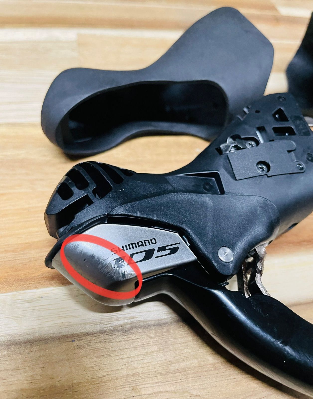 シマノ　105 ST-5700 STIレバー 10速　中古 シマノ 105 ST-5700 STIレバー 2×10速 中古品｜パーツ