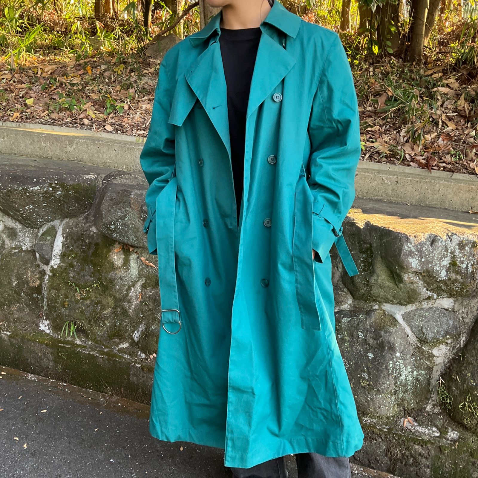 USA製 90年代 90s London Fog ロンドンフォグ トレンチコート ロング
