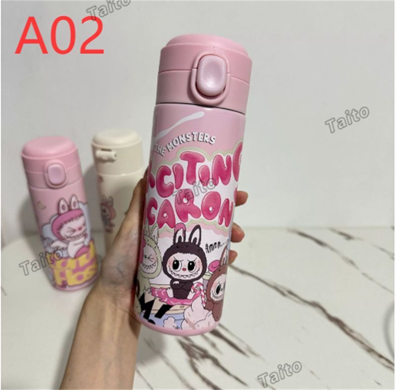 ラブブ LABUBU POPMART 保温ボトル 400ml 保温 保冷 ステンレス