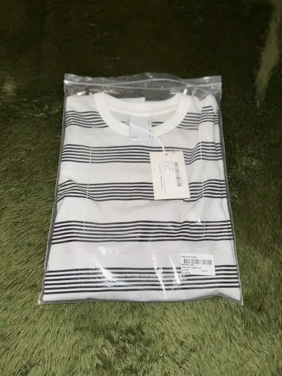 2 8division X BROWNYARD ブラウンヤード ストライプ Tシャツ
