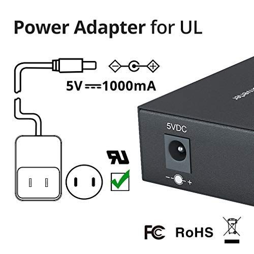 10Gtek ギガビット 光メディアコンバーター シングルモード LC