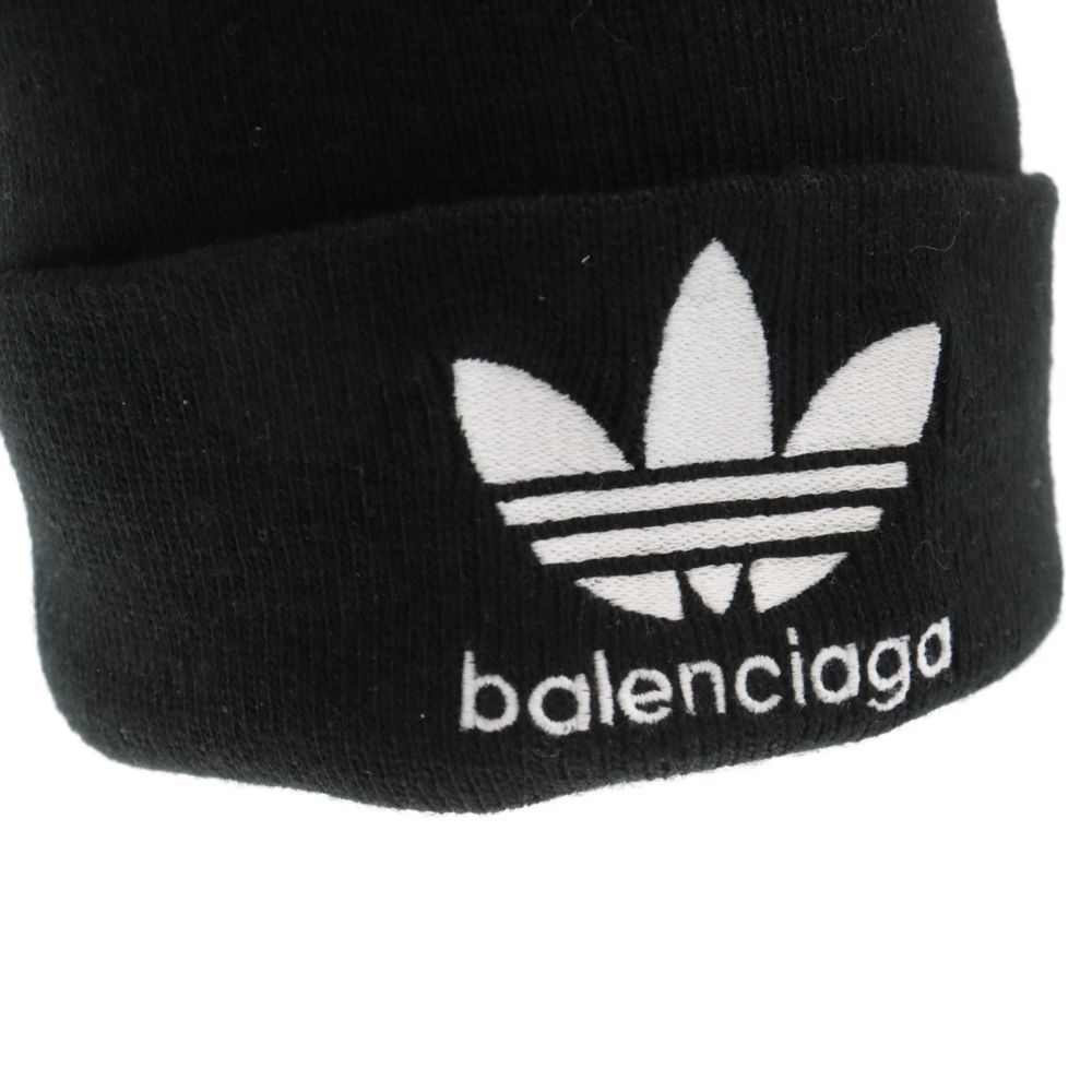 BALENCIAGA (バレンシアガ) ×adidas Logo Beanie 724009 443B1
