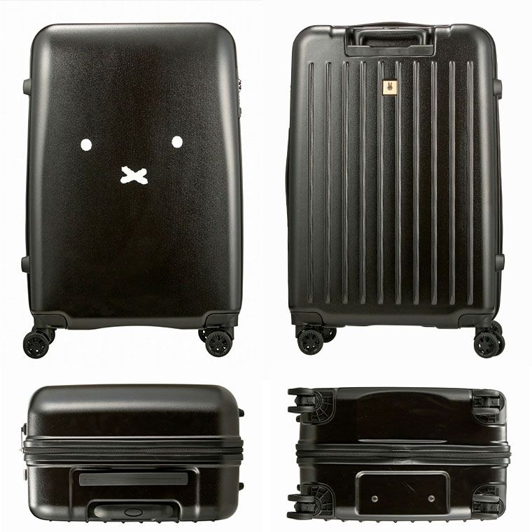 新品】スーツケース miffy ミッフィー ジッパー Lサイズ 81L 6