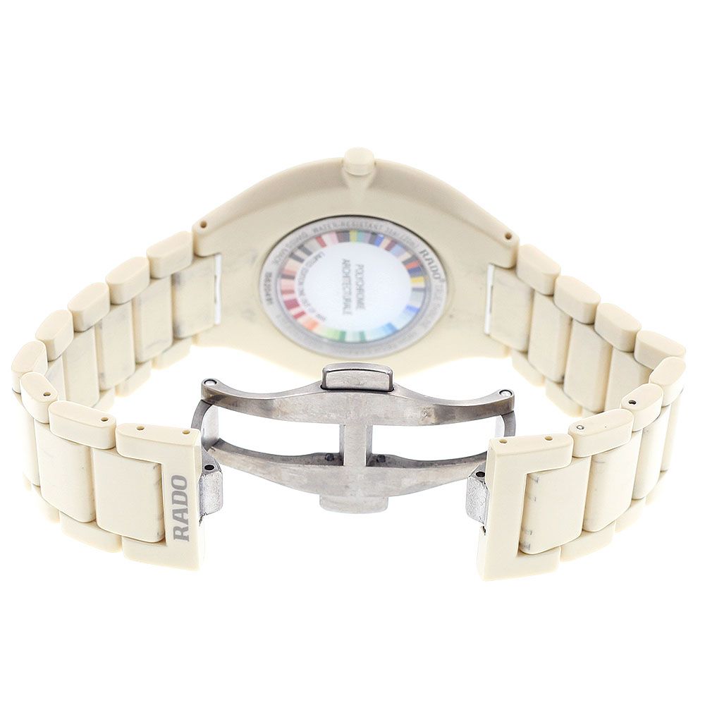  ラドー RADO 01 420 6090 3 060 トゥルーシンライン レ クルールTM ル コルビュジエ クォーツ メンズ箱 保証書付き_916025 腕時計(クォーツ) 腕時計(アナログ)