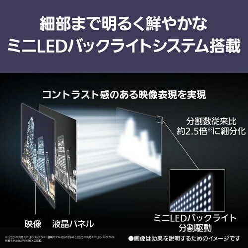 4 K液晶 テレビ VIERA ビエラ 液晶最上位モデル Fire TV ミニLEDバックライト搭載 55 V型 パナソニック W 95 B