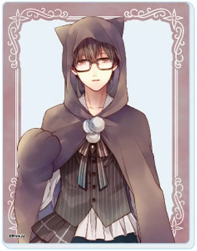 中古】キャラカード オオカミ 「大正×対称アリス アクリルカード 01