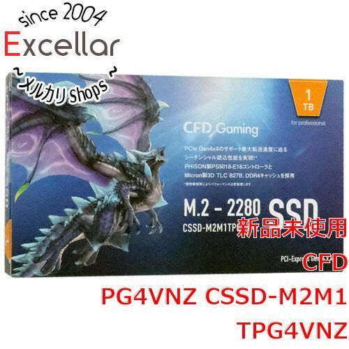 bn:18] CFD製 SSD PG4VNZ CSSD-M2M1TPG4VNZ 1TB PCI-Express Gen4