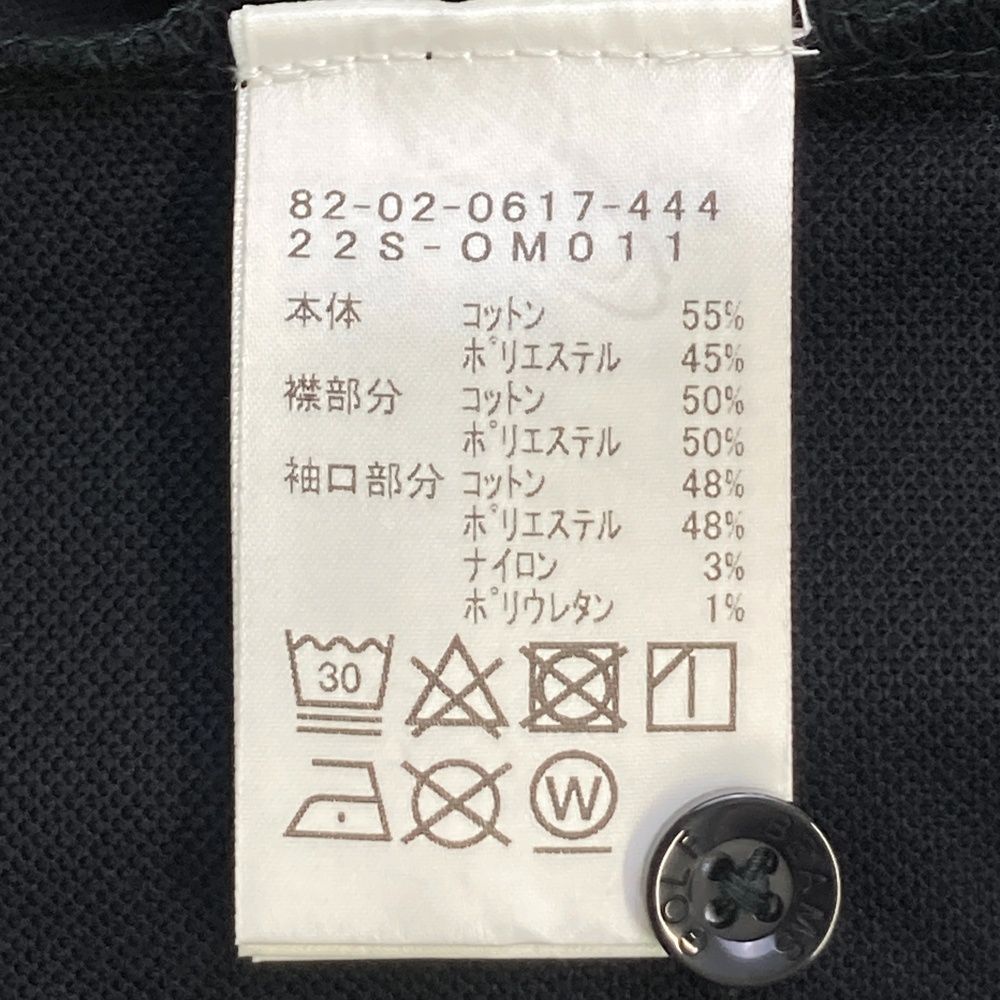 サイズ：M BEAMS GOLF ビームスゴルフ  半袖ポロシャツ  ブラック系 [240101474306] ゴルフウェア メンズ ストスト サイズ：M BEAMS GOLF ビームスゴルフ 半袖ポロシャツ ブラック