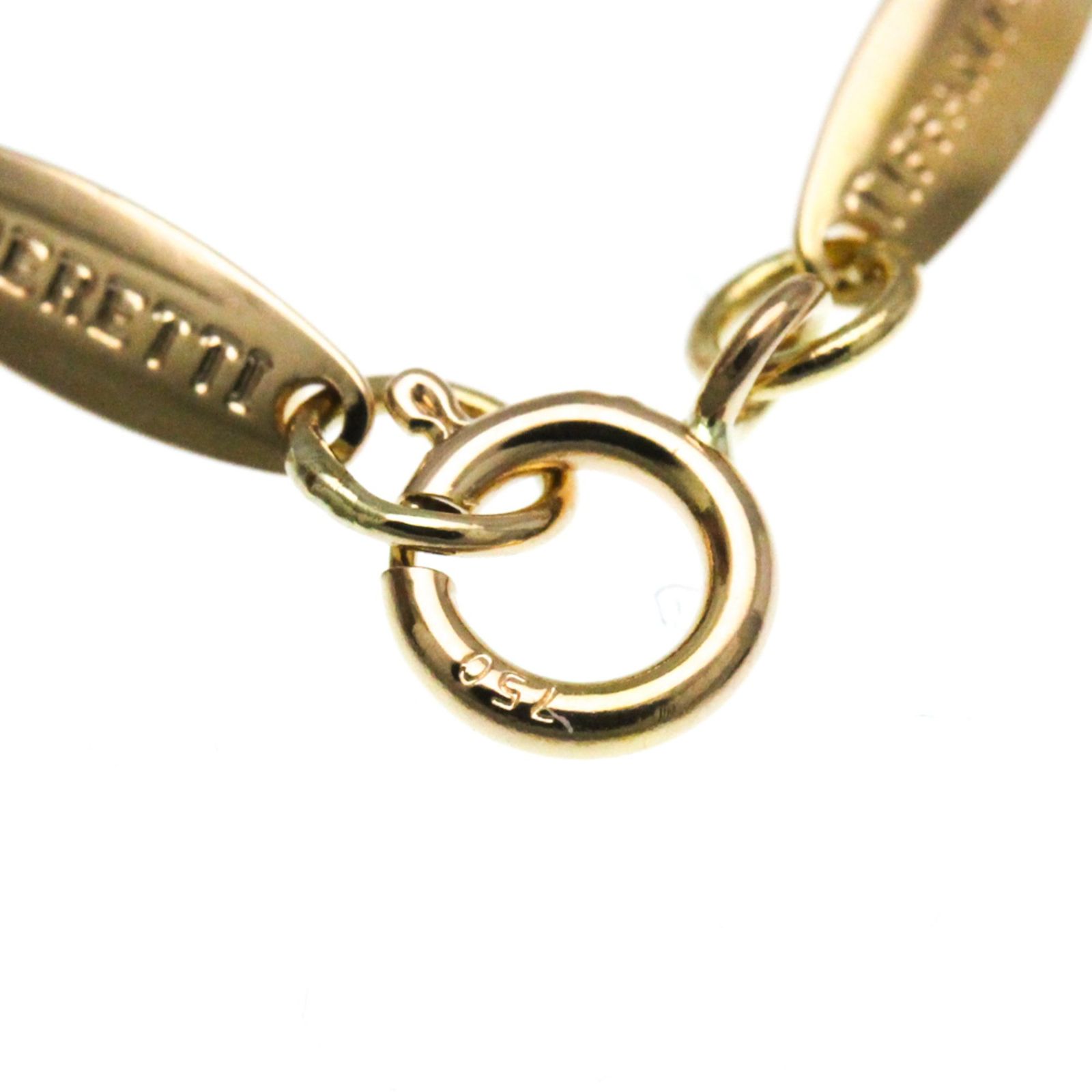 ティファニー TIFFANY K18PG ダイヤ バイザヤード ブレスレット