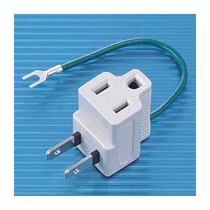 まとめ サンワサプライ 3P→2P変換アダプタ TAP-AD3LT ×10セッ