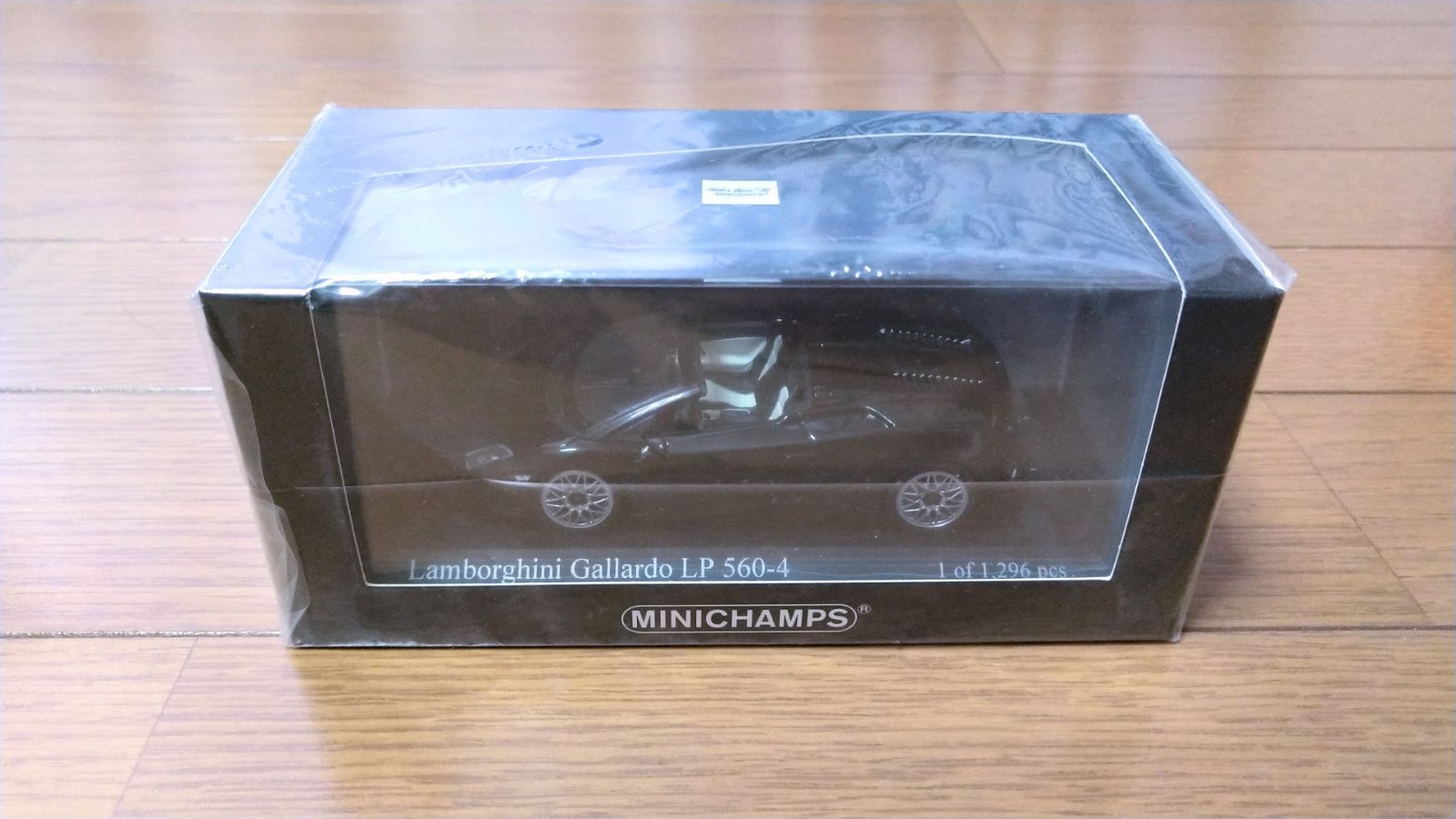 Minichamps 1/43 ランボガヤルドLP560-4スパイダー2009 (ブラック) 完成品 Diecast model cars Lamborghini Gallardo LP560-4 LP560-4 1/43