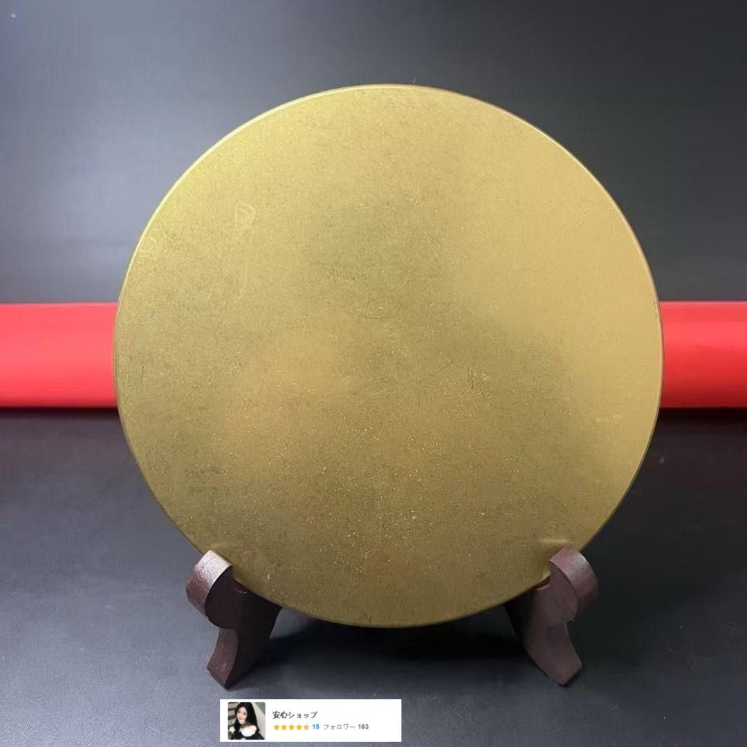 銅鏡 龍鳳鏡 家 玄関 リビング 装飾品 工芸品 置物 - メルカリ