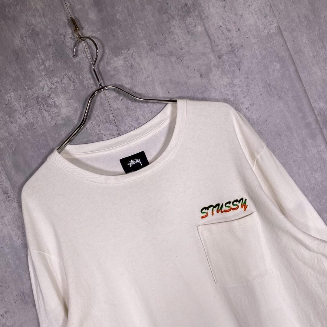 STUSSY』ステューシー (L) Leaves L/S Crew ロンT 注文