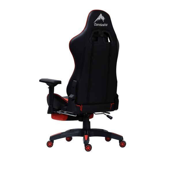 ルセル V3 オットマン付 チェア レッド RD 組立式 代引不可